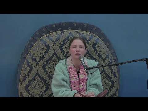 Видео: ЕМ Дина Даядри д.д. - Шримад Бхагаватам 4.28.47 (на уход ШП) Прямой эфир через restream.su