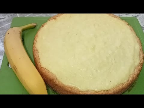Видео: Творожно - Банановый 🍌 пирог.