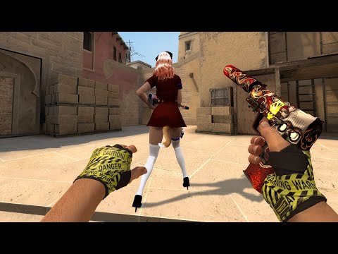 Видео: Девочек бить нельзя, НО... (cs:go)