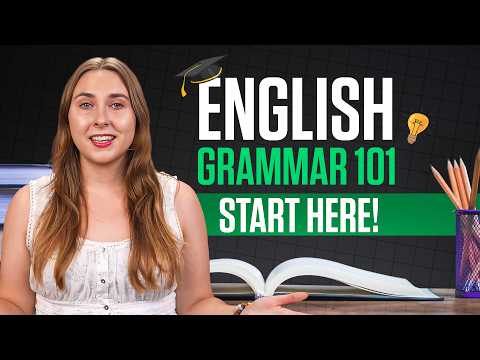 Видео: Основы английской грамматики: правила для начинающих!