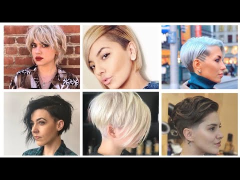 Видео: Короткие стрижки боб-пикси для женщин #2025/26 Трендовая стрижка пикси/Короткая пикси