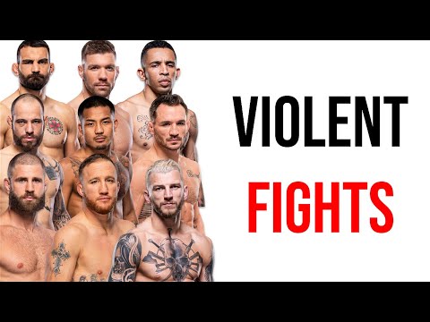 Видео: Самый жестокий бой в каждой весовой категории UFC