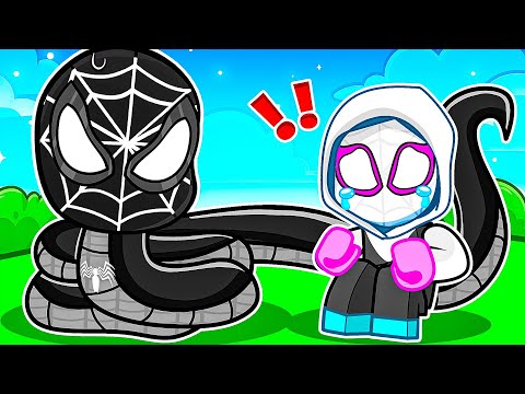 Видео: Выжить в симбиоте-человеке-пауке-змее в Roblox!