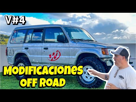 Видео: Mitsubishi Montero Первые внедорожные модификации/ТЕСТ