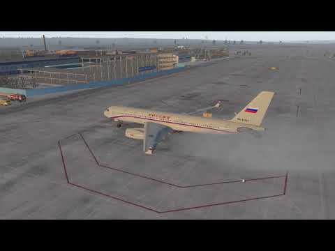 Видео: Tu 214 Взлёт посадка X Plane 11