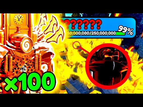 Видео: Поставил 100 Ультимейтов и СЛУЧИЛОСЬ ЭТО... в Toilet Tower Defense