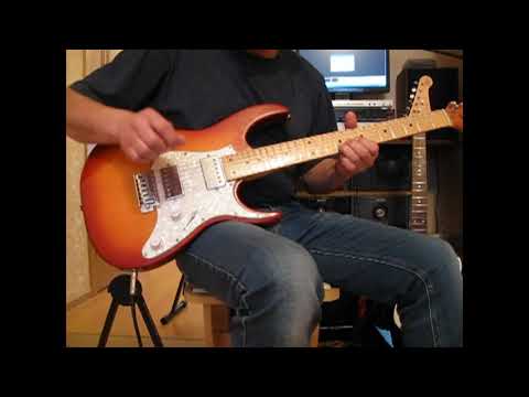 Видео: Там где клен шумит соло на гитаре