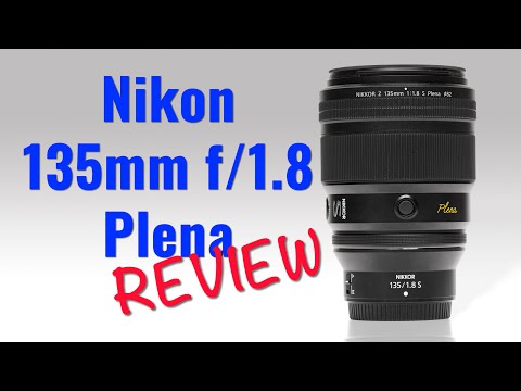 Видео: Обзор объектива Nikon 135 f/1.8 Plena (шесть месяцев)