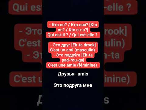 Видео: Урок 8. Les pronoms personnels - Личные местоимения Se Présenter et Poser des Questions Simples pt2