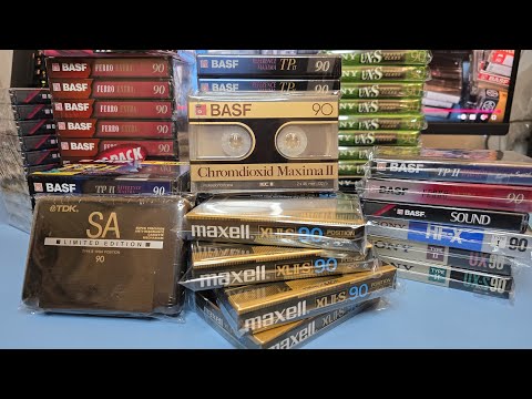 Видео: Аудиокассеты.  Новое пополнение прибыло