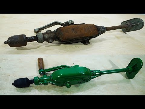 Видео: Восстановление Советской ручной дрели