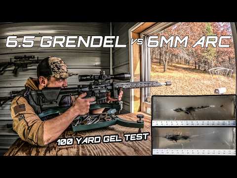 Видео: 6.5 Grendel против 6 мм ARC | Тест геля Hornady ELD-VT и V-MAX на 100 ярдах