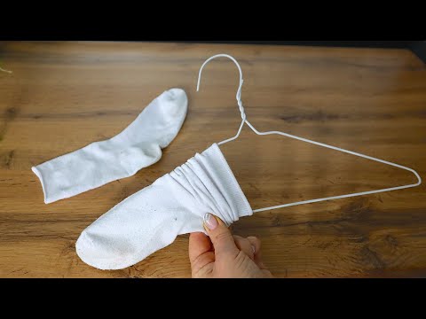 Видео: Все женщины МИРА должны ЗНАТЬ эти хитрости❗ Надела НОСКИ на ВЕШАЛКУ и удивилась