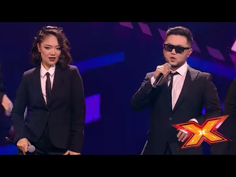 Видео: Дуэт "ЭМ ДИ". "Sweet dreams". Финальные концерты. Сезон 10. Эпизод 15. X Factor Казахстан