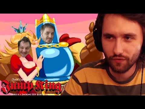 Видео: Юзя и Юрий Хованский проходят Jump King | Аукус | День 6