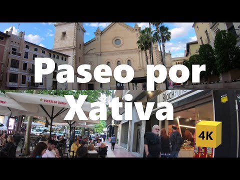 Видео: Прогулка по Хативе, весна 2025 года