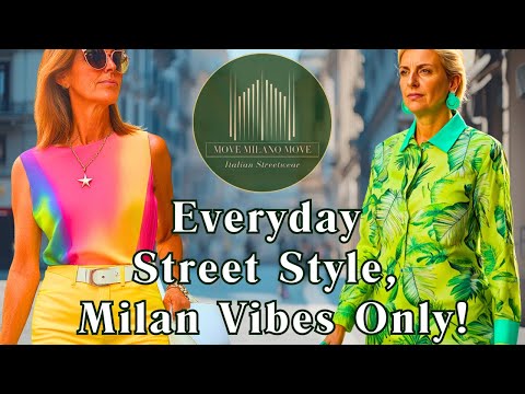 Видео: 🌻Уличный стиль Милана в августе 2025 года 🇮🇹: летние модные тенденции Италии