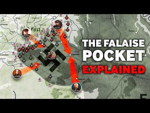 Видео: Как союзники поймали немцев в ловушку