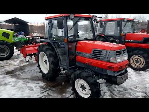 Видео: БУ японський трактор KUBOTA GL300 Кабіна з кондиціонером