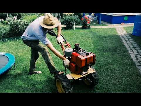 Видео: мотоблок луч. 1988 г.