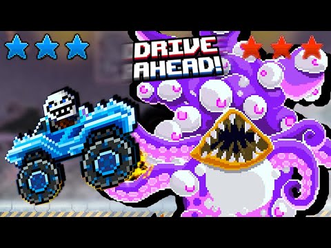 Видео: Битва с Боссом в Drive Ahead Жуткий Пингвин Драйв Ахед - Битва Тачек