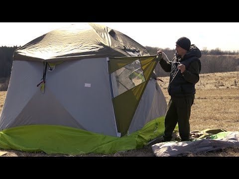 Видео: Прожил месяц в палатке КубоЗонт 4 Термо, как