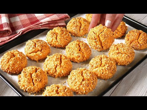 Видео: Самый простой рецепт печенья за 10 минут! Вкуснее, чем в магазине!