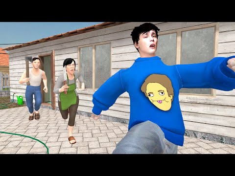 Видео: Я ПОПАЛ В ИГРУ ПРО СКУЛБОЯ! ПОСЛЕДНИЙ ПОБЕГ ХОЛИБАМА В SCHOOLBOY RUNAWAY!