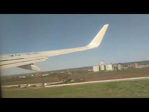 Видео: Вылет на Boeing 737-800 из аэропорта Минеральные Воды.