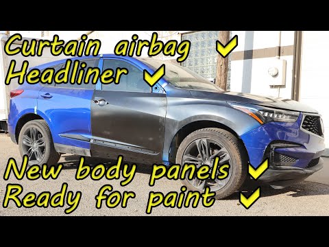 Видео: Все новые детали возвращаются на RDX, и мы готовим его к покраске.