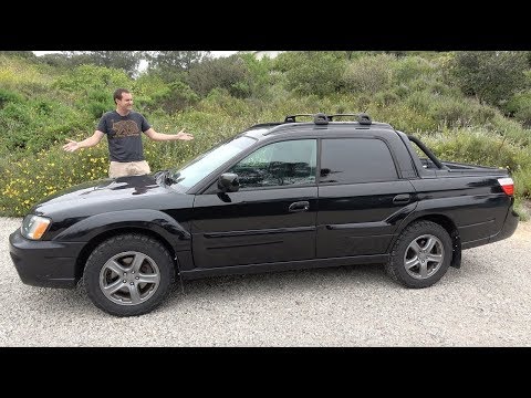 Видео: Subaru Baja Turbo - это странный, быстрый пикап Subaru