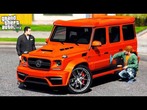Видео: РЕАЛЬНАЯ ЖИЗНЬ В GTA 5 - ПОСТАВИЛ КРУТОЙ ОБВЕС НА MERCEDES G63 AMG! ЧИПАНУЛ ГЕЛИК! 🌊ВОТЕР