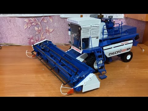 Видео: МОДЕЛЬ КОМБАЙНА ЕНИСЕЙ-1200-1НМ.