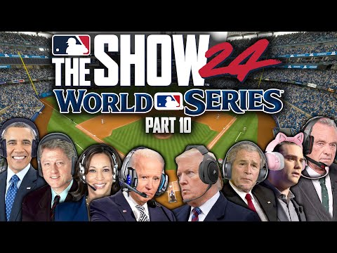 Видео: Президенты США играют в MLB The Show 24 — СПЕЦИАЛЬНЫЙ ВЫПУСК О МИРОВОЙ СЕРИИ (Часть 10)