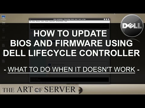 Видео: Как обновить BIOS и прошивку с помощью Dell Lifecycle Controller | что делать, если не работает