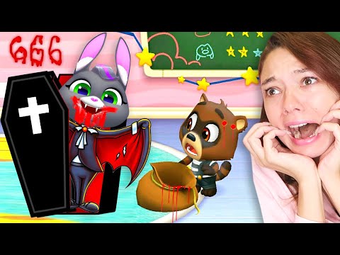 Видео: БЭККА ВАМПИР ХОЧЕТ ПОКУСАТЬ ГОВОРЯЩИХ ДРУЗЕЙ! НЕ ИГРАЙ в ГОВОРЯЩИХ ДРУЗЕЙ в 3 ЧАСА НОЧИ