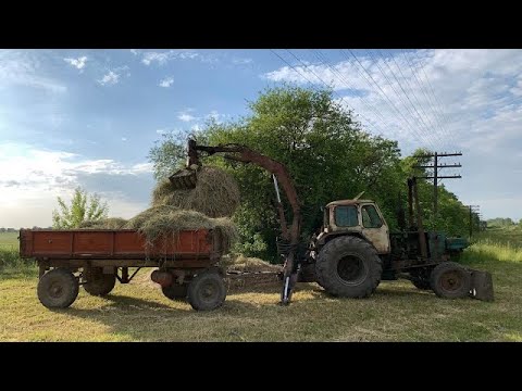 Видео: ЗБИРАЄМО СІНО ЮМЗ-6 грейфер!!!Такого Ви ТОЧНО ще Не БАЧИЛИ❌Переможці розіграшу…