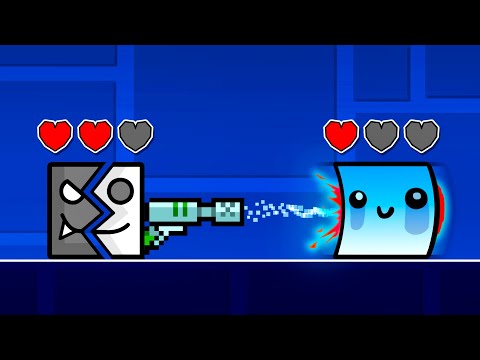 Видео: Устроил ДУЭЛЬ С ЮТУБЕРАМИ в Geometry Dash