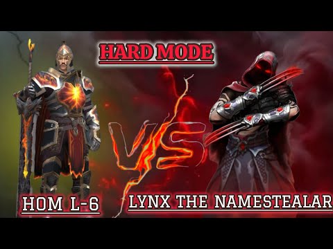 Видео: Победить Namestealar (Lynx) Hard Boss с HOM L6 очень легко😎 || Shadow Fight 3