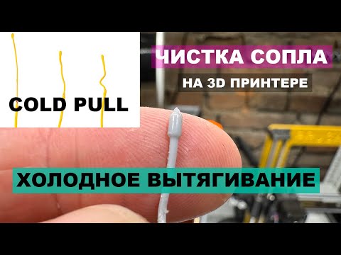 Видео: ПРАВИЛЬНАЯ ЧИСТКА СОПЛА на 3D принтере #3дпечать #3dprinting #prusaslicer