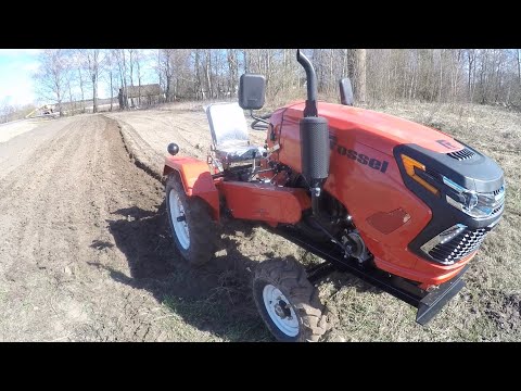 Видео: Пахота rossel XT 20 d pro