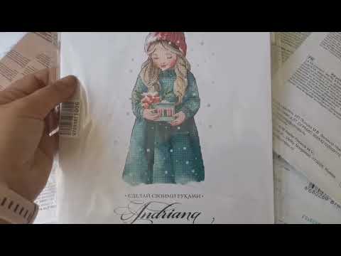 Видео: мои наборы для вышивки или хомячьи запасы