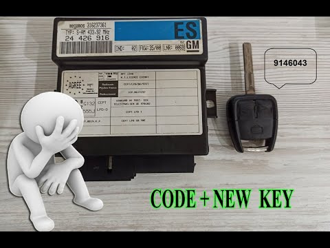 Видео: Opel Omega B Рестайлинг. MEGAMOS S-AM  Блок Штатной сигнализации . Программ  пульта ДУ на 3 кнопки.