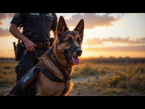 Видео: Роль немецких овчарок в полиции и армии