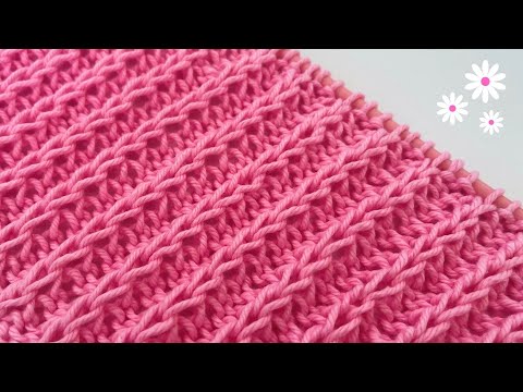 Видео: ШАРФ ВЯЗАНИЕ ДЛЯ НАЧИНАЮЩИХ ОЧЕНЬ ПРОСТОЙ СХЕМОЙ