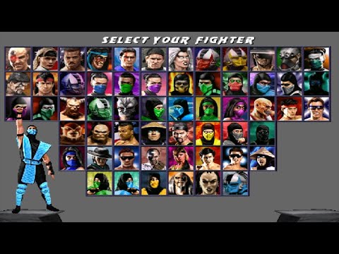 Видео: Ultimate Mortal Kombat Trilogy - SUB-ZERO MK2 Полный проход 2024 !!!