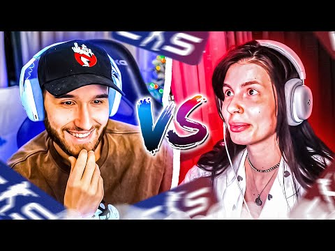 Видео: КОРЕШ И ВИШЕНКА ИГРАЮТ 1vs1 В КС2