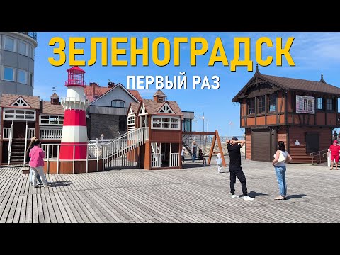 Видео: Первый раз в Зеленоградске. В поисках котиков! Что посмотреть, какие цены в кафе и на экскурсии.