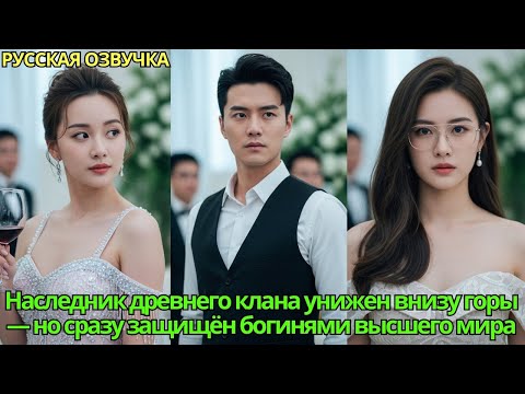 Видео: Наследник древнего клана унижен внизу горы — но сразу защищён богинями высшего мира#дорама #drama