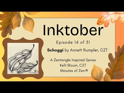 Видео: Inktober 2025 – дзентангл для начинающих© – День 14 – Шогги